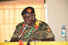 CDF GEN KATUMBA WAMALA PRESENTING DURING 1OTH AGM